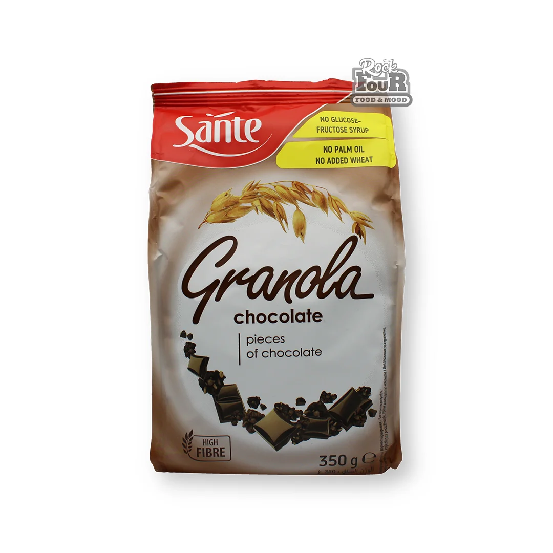 Նախաճաշի փաթիլներ «Sante Granola» շոկոլադով 350գ